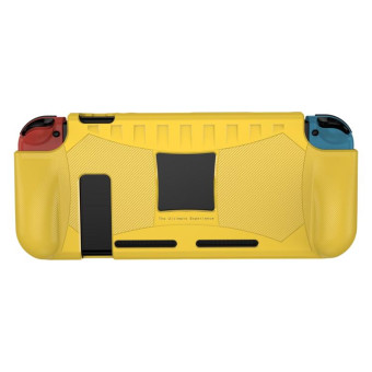 TPU Soft Protective Shell Drop Resistance for Nintendo Switch(Yellow)