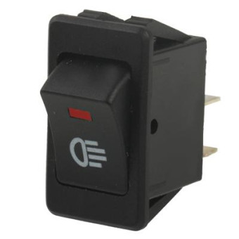 Car Fog Light Switch for Racing Sport (Vehicle DIY)(Red Light)