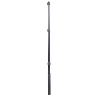 Aluminum Alloy Handheld Boom Pole Holder for SLR Camera / LED Light Microphone, Max Length: 173cm(Black)