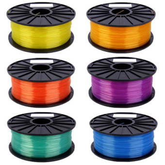 PLA 1.75 mm Transparent 3D Printer Filaments(Green)