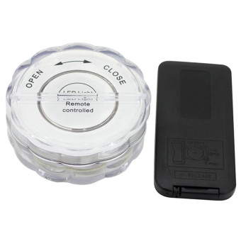 4 PCS Colorful Remote Control Decoration Diving Lamp, 10-LED  with Remote Control(White)