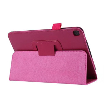 Litchi Texture Horizontal Flip Solid Color Leather Case with Holder for Lenovo TAB 2 A10-30 X30F & TAB 2 A10-70F, 10.1 inch(Magenta)