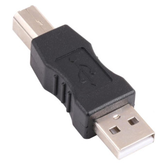USB AM to BM Adapter(Black)