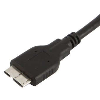20cm Micro USB 3.0 to USB 3.0 OTG Cable, For Galaxy Note III / N9000(Black)