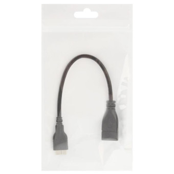 20cm Micro USB 3.0 to USB 3.0 OTG Cable, For Galaxy Note III / N9000(Black)
