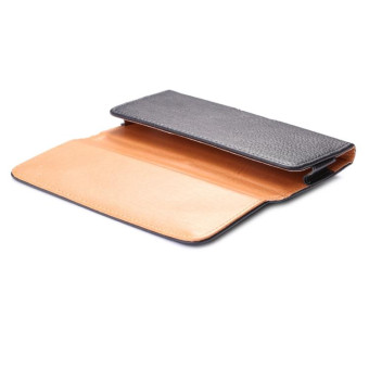 Litchi Texture Universal Horizontal Style Leather Case with Belt Hole for Galaxy Mega i9208 / i9200 / Mega 2 / i9205(Black)