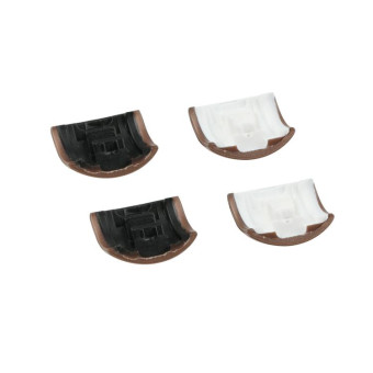 4 PCS Front Bezel Edge  for Sony Xperia Z3(Coffee)
