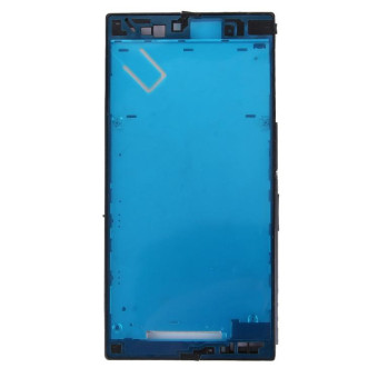 Front Housing LCD Frame Bezel Plate for Sony Xperia Z Ultra / XL39h / C6802(Black)
