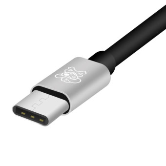 ENKAY Hat-ptince Type-C to Type-C&3.5mm Jack Charge Audio Adapter Cable, For Galaxy, HTC, Google, LG, Sony, Huawei, Xiaomi, Lenovo and Other Android Phone(Silver)