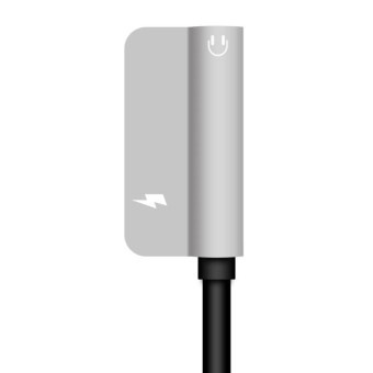 ENKAY Hat-ptince Type-C to Type-C&3.5mm Jack Charge Audio Adapter Cable, For Galaxy, HTC, Google, LG, Sony, Huawei, Xiaomi, Lenovo and Other Android Phone(Silver)