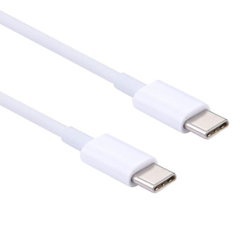 2m 2A USB-C / Type-C 3.1 Male to USB-C / Type-C 3.1  Male Adapter Cable(White)