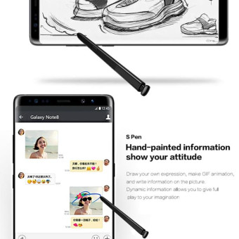 For Galaxy Note 8 / N9500 Touch Stylus S Pen(Pink)