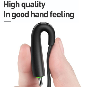 Mcdodo CA-6431 Flying Fish Series Type-C to USB LED Data Cable, Length: 1.2m(Black)