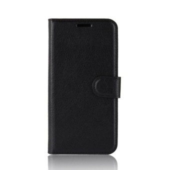 Litchi Texture Horizontal Flip Leather Case with Wallet & Holder & Card Slots For Sony Xperia XZ3(Black)
