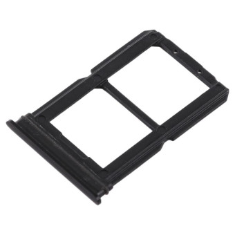 For OnePlus 6 Double SIM Card Tray (Black)
