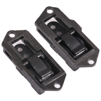 1 Pair Hinge Kickstand Connector Shaft for Microsoft Surface Pro 5 / Pro 6 / Pro 7 (Black)