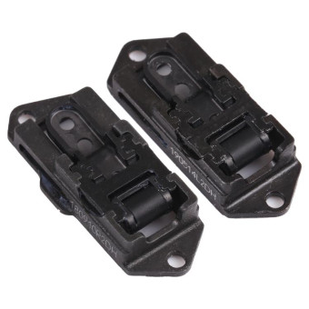 1 Pair Hinge Kickstand Connector Shaft for Microsoft Surface Pro 5 / Pro 6 / Pro 7 (Black)