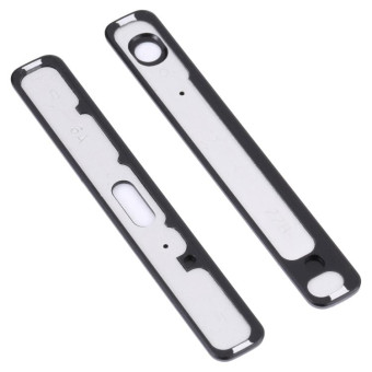 1 Pair Side Part Sidebar For Sony Xperia XZ1 Compact (Black)