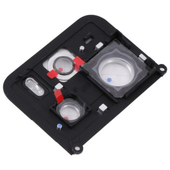 Back Camera Lens Frame for Xiaomi Redmi Note 12 Pro+ (Silver)