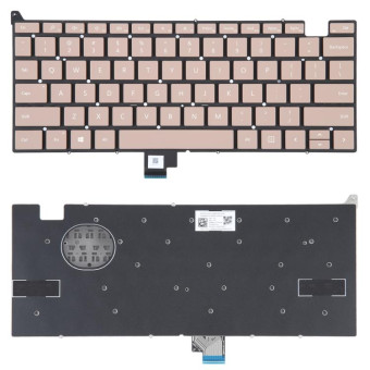US Version Keyboard without Power Button for Microsoft Surface Laptop Go 1934(Gold)