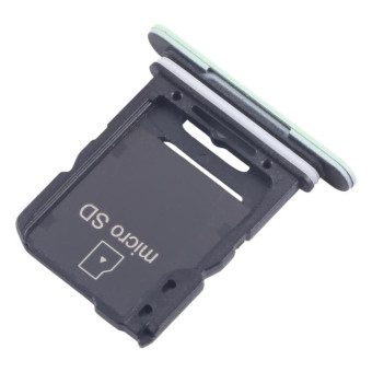 For Sony Xperia 10 V Original SIM Card Tray + Micro SD Card Tray (Green)