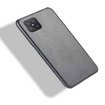 For Oppo Reno4 Z 5G/A92S Shockproof Litchi Texture PC + PU Case(Black)