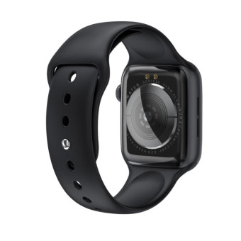 W26 1.75 inch IPS Color Screen Smart Watch, Life Waterproof, Support Temperature Monitoring/Heart Rate Monitoring/Blood Pressure Monitoring/Sleep Monitoring(Black)