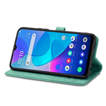 For vivo Y20 Mandala Flower Embossed Horizontal Flip Leather Case with Holder & Three Card Slots & Wallet & Lanyard(Green)