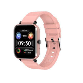 H10 1.54inch Color Screen Smart Watch IP67 Waterproof,Support Bluetooth Call/Heart Rate Monitoring/Blood Pressure Monitoring/Blood Oxygen Monitoring/Sleep Monitoring(Pink)