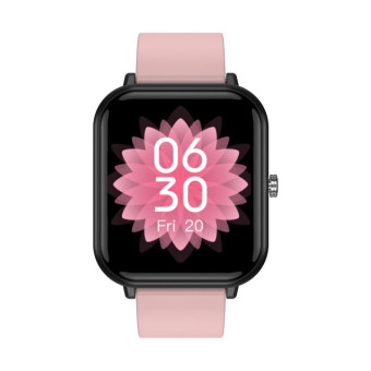 Q9pro 1.7 inch Color Screen Smart Watch, IP68 Waterproof,Support Temperature Monitoring/Heart Rate Monitoring/Blood Pressure Monitoring/Blood Oxygen Monitoring/Sleep Monitoring(Pink)