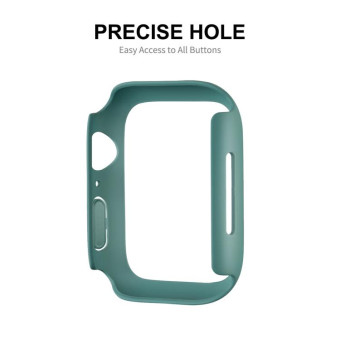 ENKAY Hat-Prince PC Frame + Full Coverage PMMA HD Screen Protector Film For Apple Watch Series 8 / 7 41mm(Transparent)