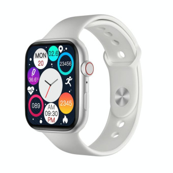 i7 pro 1.75 inch Color Screen Smart Watch, IP67 Waterproof,Support Bluetooth Call/Heart Rate Monitoring/Blood Pressure Monitoring/Blood Oxygen Monitoring/Sleep Monitoring(White)