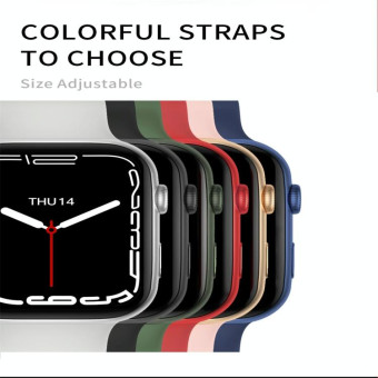 i7 pro 1.75 inch Color Screen Smart Watch, IP67 Waterproof,Support Bluetooth Call/Heart Rate Monitoring/Blood Pressure Monitoring/Blood Oxygen Monitoring/Sleep Monitoring(Green)