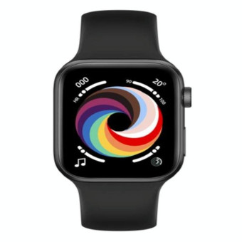 CT7 1.7 inch Color Screen Smart Watch,Support Heart Rate Monitoring/Blood Pressure Monitoring(Black)