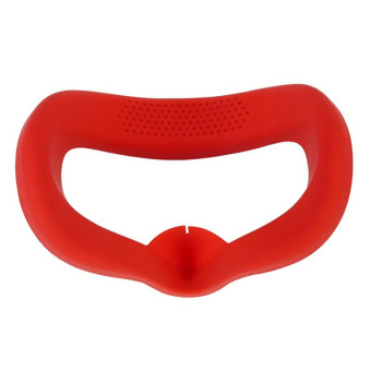 JD-391215 Suitable for Oculus Quest2 Generation VR Eye Mask Silicone Cover + Lens Cover Set(Red)
