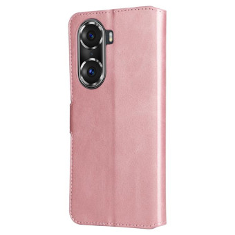 For Honor 50 SE / Huawei Nova 9 SE JUNSUNMAY Calf Texture Leather Phone Case(Pink)