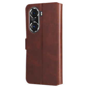 For Honor 50 SE / Huawei Nova 9 SE JUNSUNMAY Calf Texture Leather Phone Case(Brown)