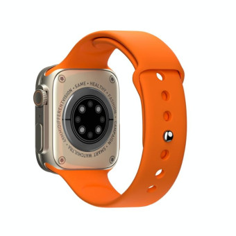 S8 Ultra 1.81 inch Color Screen Smart Watch,Support Heart Rate Monitoring/Blood Pressure Monitoring(Orange)