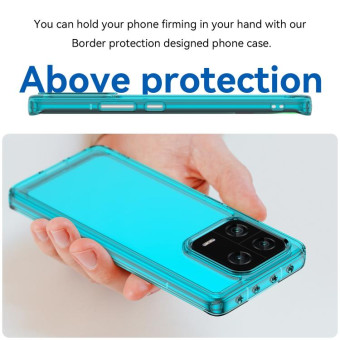 For Xiaomi 13 Pro Candy Series TPU Phone Case(Transparent Blue)