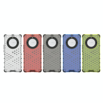 For Honor X9A Shockproof Honeycomb Phone Case(Green)