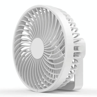 Multifunctional LED Rechargeable Outdoor Portable Tent Camping Fan(White)