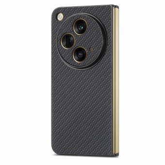 For OPPO Find N3 Carbon Fiber All-inclusive Shockproof Phone Case(Black)