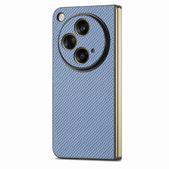 For OPPO Find N3 Carbon Fiber All-inclusive Shockproof Phone Case(Blue)