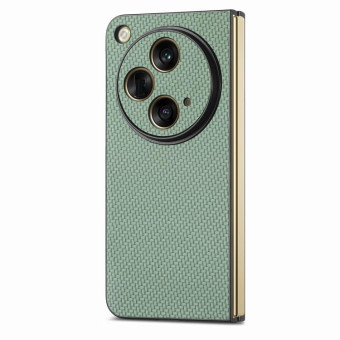 For OPPO Find N3 Carbon Fiber All-inclusive Shockproof Phone Case(Green)