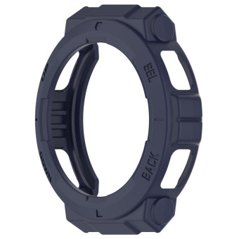 For Amazfit Active Edge A2212 Armored Hollow Half Pack TPU Watch Protective Case(Blue)