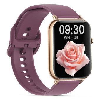 Q19 Max 2.1 inch HD Screen Waterproof Sports Business Smart Watch(Wine Red)