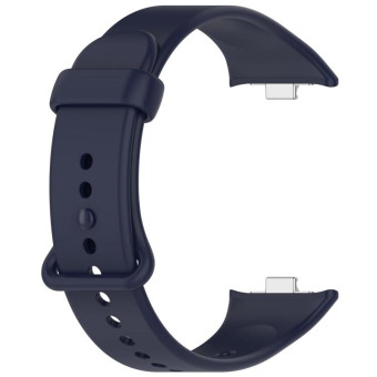 For Xiaomi Smart Band 9 Pro / 8 Pro Butterfly Color Buckle Silicone Watch Band(Dark Blue)