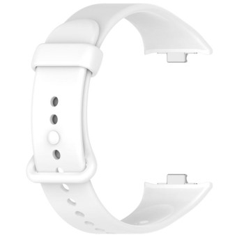 For Redmi Watch 4 Butterfly Color Buckle Silicone Watch Band(White)