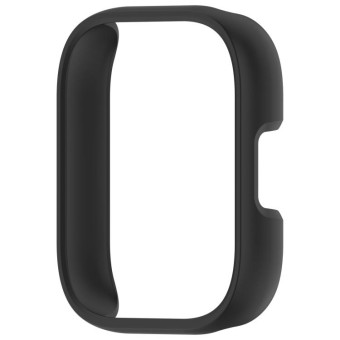 For Redmi Watch 5 Active Half Coverage PC Hollow Watch Protective Case(Black)