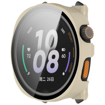 For Keep Watch Pilot 1 Tempered Film Integrated PC Watch Protective Case(Ivory White)